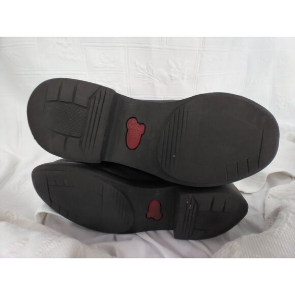 Justin Black Work Boots Measures 10. 5 conductor Oil Resistant READ description main image 4